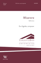 Miserere SSA choral sheet music cover